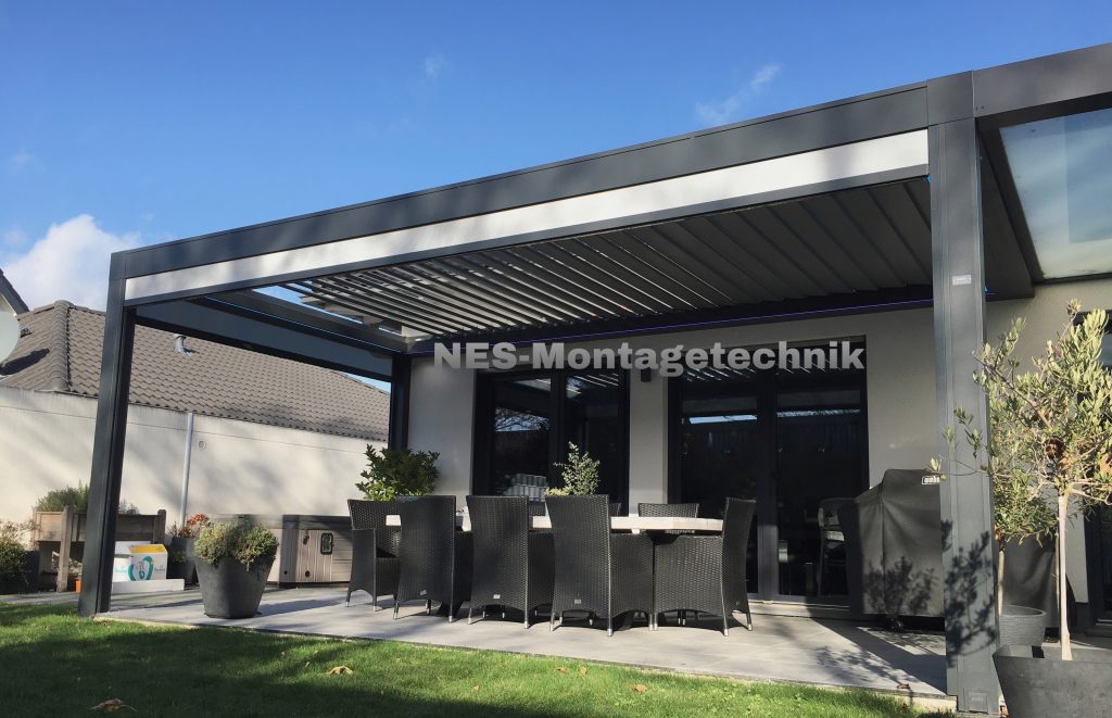 Fahrbares Lamellendach KE Design Skylife – Bild 9
