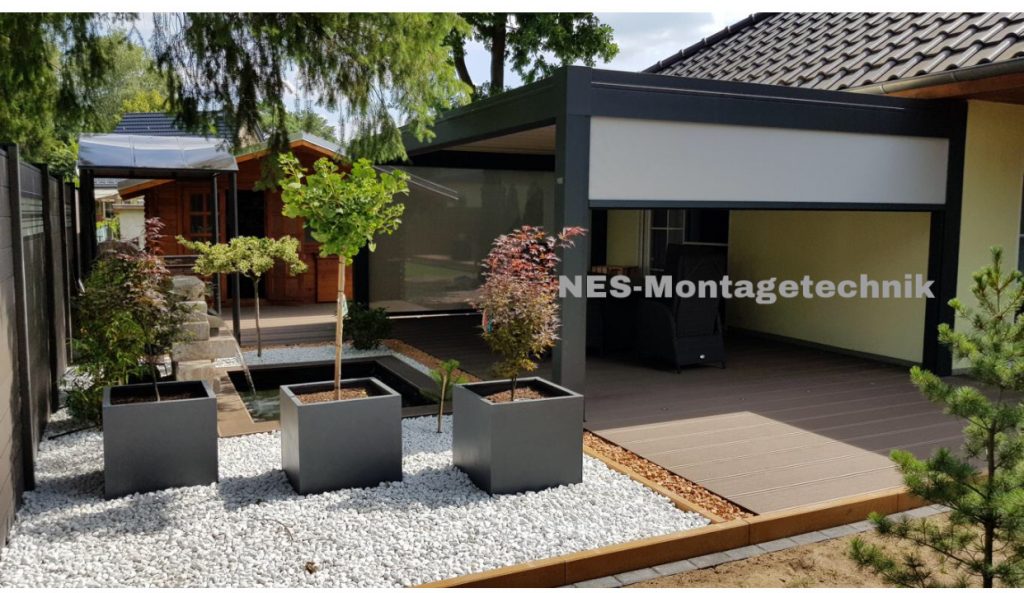 Terrassenfaltdach KE Design ISOLA 3 – Bild 4