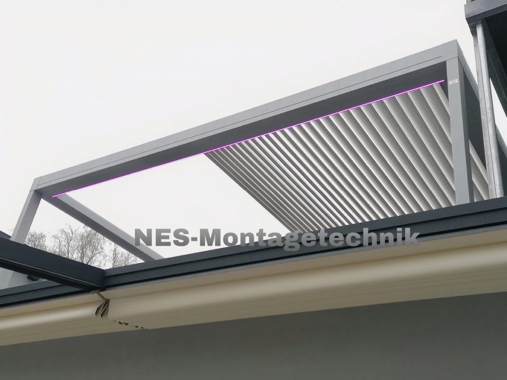 Fahrbares Lamellendach KE Design Skylife – Bild 11