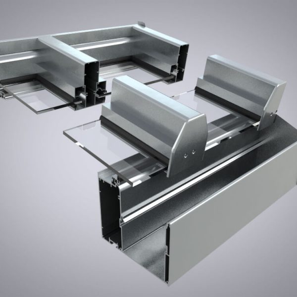 Glas Dach TS-Aluminium Serie Veranda Made in Germany