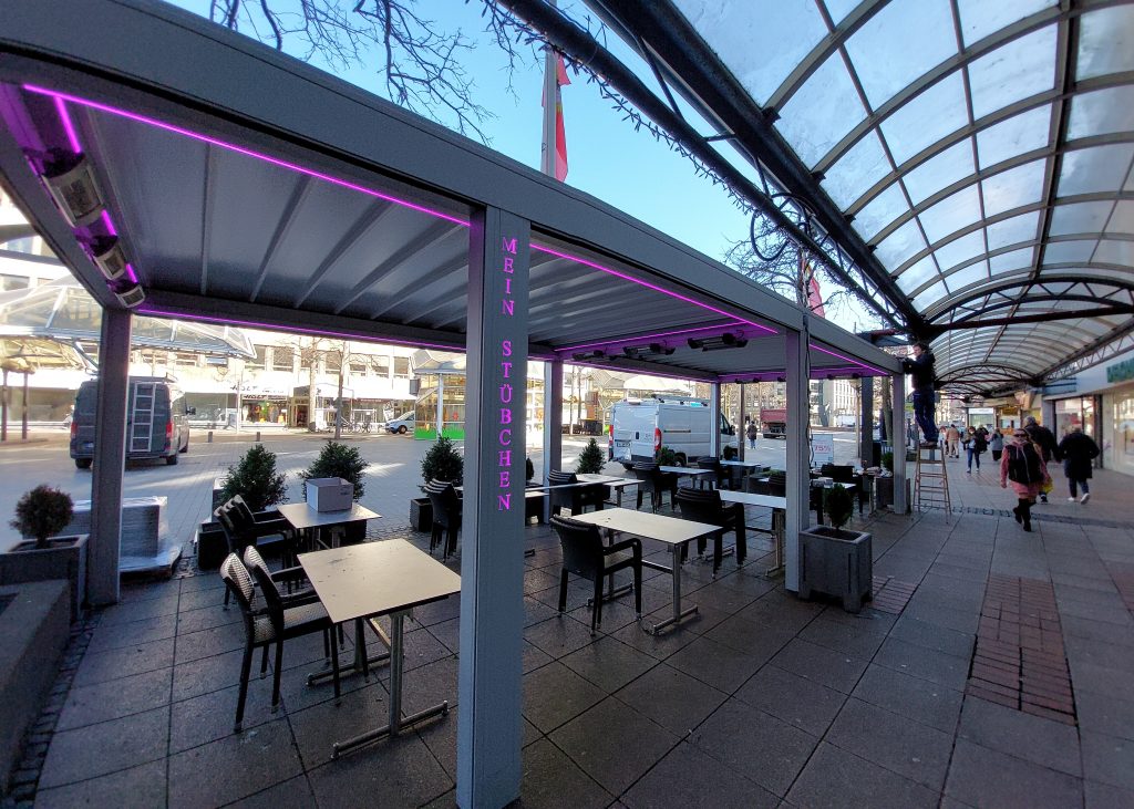 Terrassenfaltdach KE Design ISOLA 3 – Bild 8