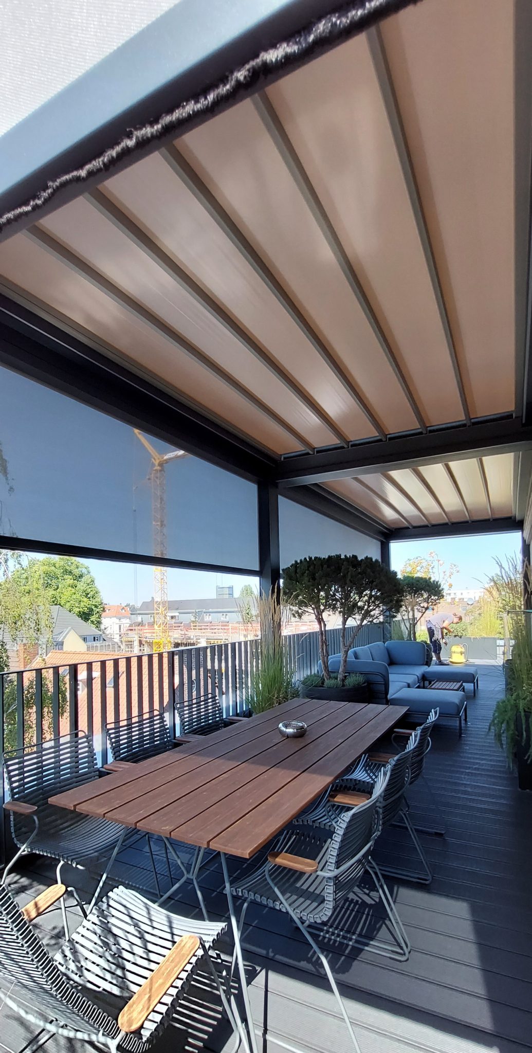 Terrassenfaltdach KE Design ISOLA 3