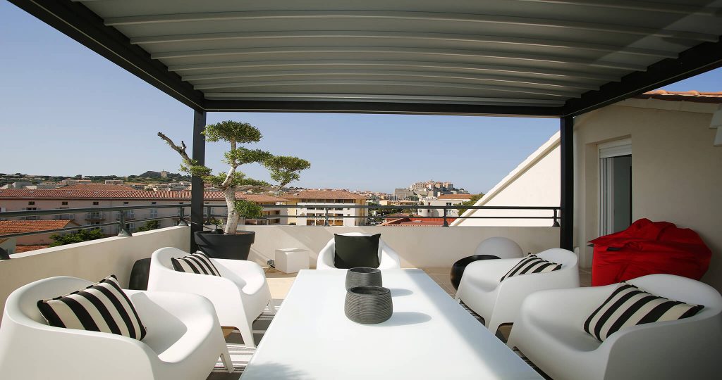 Terrassenfaltdach KE Design ISOLA 3 – Bild 12