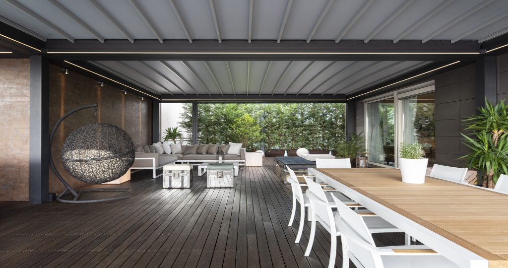 Terrassenfaltdach KE Design ISOLA 3 – Bild 3