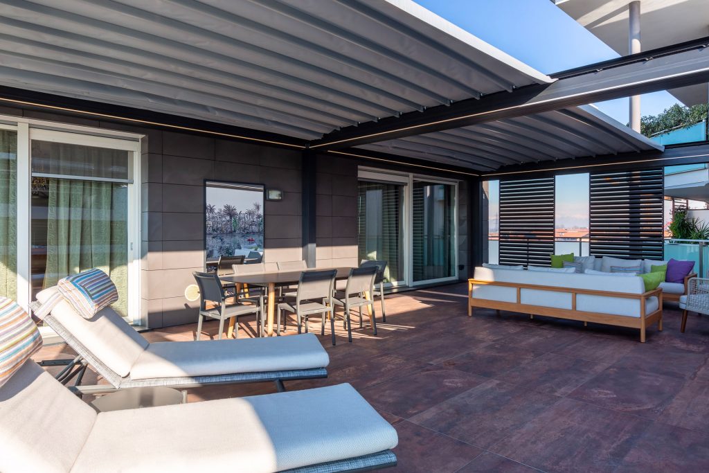 Terrassenfaltdach KE Design ISOLA 3 – Bild 9
